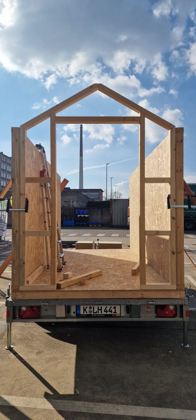 Detailarbeit am Holz